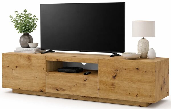 Szafka Rtv Stojąca Lub Wisząca Dąb Artisan Dąb C9-E39