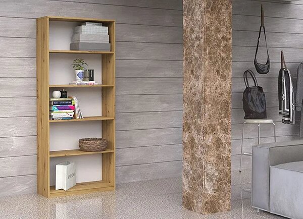 Industrialny regał dąb artisan R0-S14