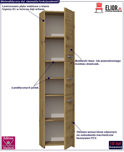 Szafka do łazienki F1-P37