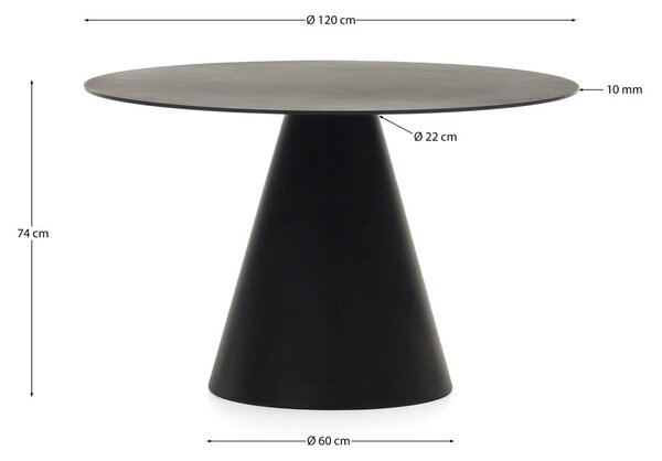 Okrągły stół ø 120 cm Wilshire – Kave Home