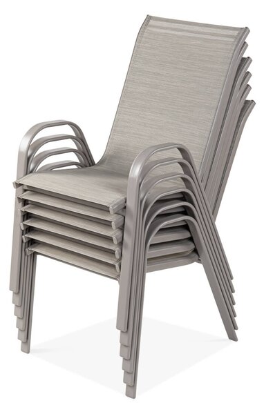 Zestaw mebli ogrodowych BOLOGNA 150/6 Light Beige