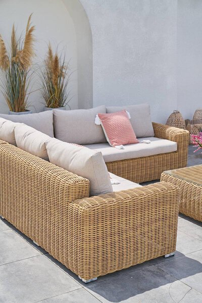 Narożnik ogrodowy JAKARTA CAFFE Beige - Furrore