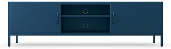 Szafka RTV długa XL granatowa ROSARIA 1700 x 400 x 500 mm
