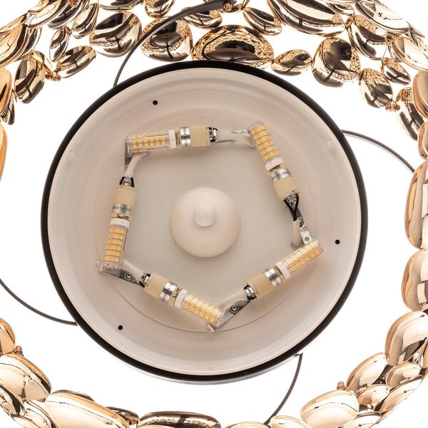 Schuller Valencia Lampa sufitowa LED Narisa, salon / jadalnia, metal, nowoczesny