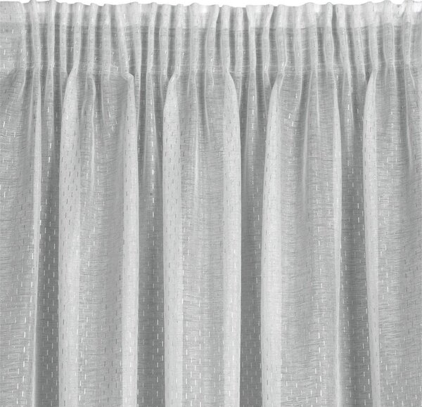 Firana gotowa EUROFIRANY Loara 140 x 270 cm BiaÅy