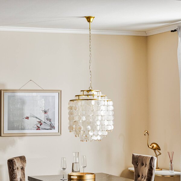 Lampa wisząca Ruben ONLI, mosiężny / złoty, salon / jadalnia, metal