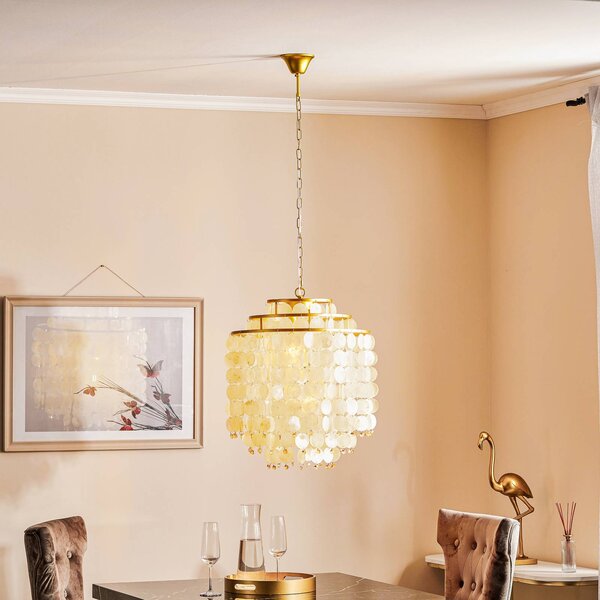Lampa wisząca Ruben ONLI, mosiężny / złoty, salon / jadalnia, metal