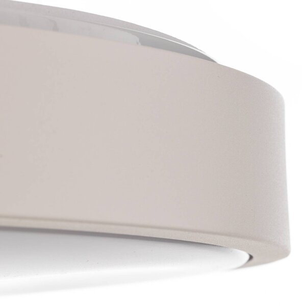 Inteligentna lampa sufitowa Innes Lindby, możliwość ściemniania, biały / opal, salon / jadalnia, metal, nowoczesny