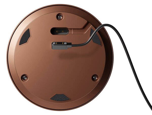 Sigor Akumulatorowa lampa stołowa LED Numotion, brąz, szkło, IP54, ściemniana możliwość ściemniania, brązowy / mosiężny, salon / jadalnia, szkło, nowoczesny