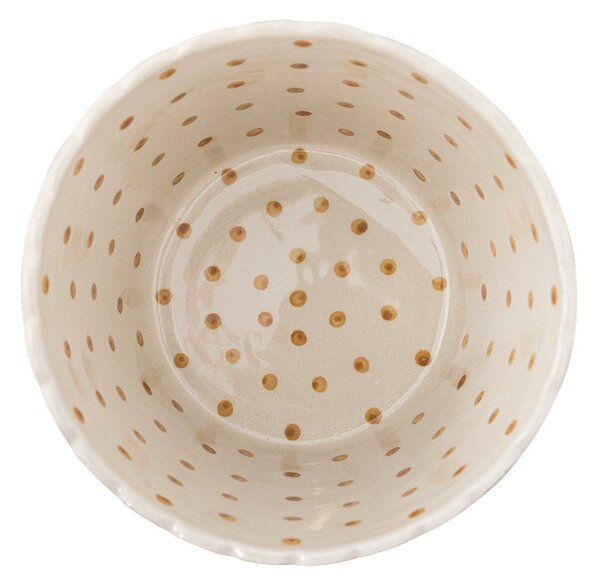 Jasnozielono-kremowa ceramiczna miska do serwowania 1,9 l Chip – Bloomingville