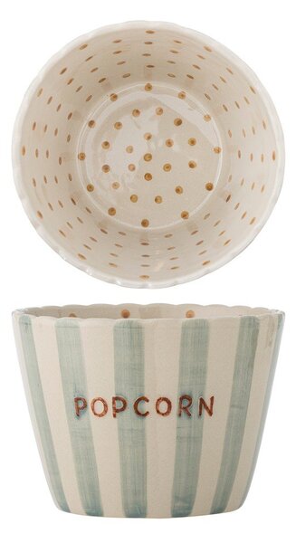 Jasnozielono-kremowa ceramiczna miska do serwowania 1,9 l Chip – Bloomingville