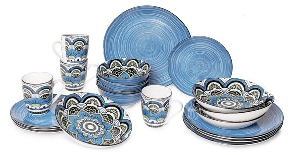 Naczynia porcelanowe w zestawie 20 sztuk Bonami Essentials Orient