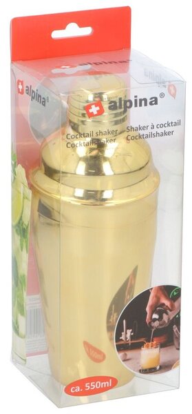 Shaker ALPINA 1060620 Złoty (550 ml)
