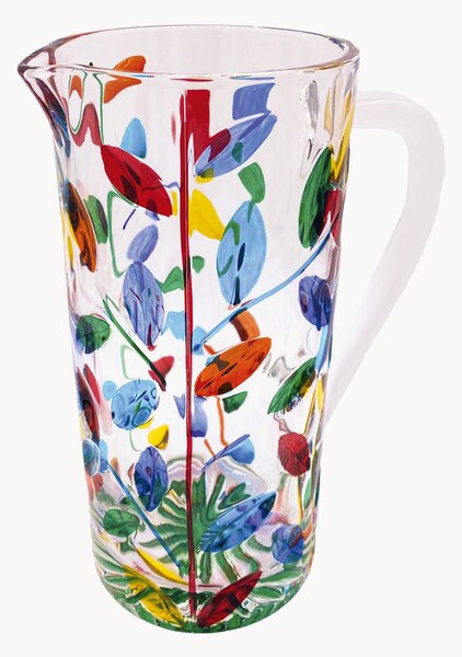 Ręcznie malowany dzbanek Murano, 1 l