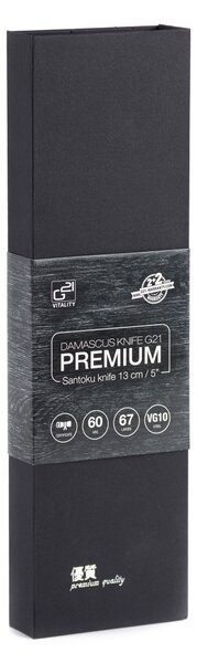 Nóż G21 Damascus Premium 13 cm, Santoku