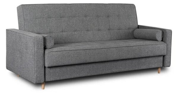 Wersalka RozkÅadana Sofa Kanapa Z FunkcjÄ Spania Dwuosobowa Szara MALTA