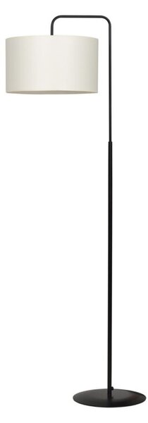 Lampa stojąca podłogowa Emibig 1xE27 60W TRAPO LP1 BLACK / ECRU 570/4