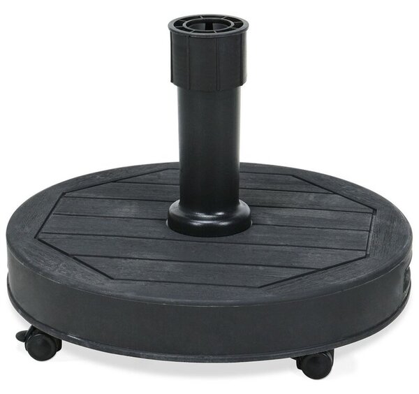 Podstawa do parasola ogrodowego betonowa antracytowa 27 kg