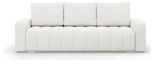 Kanapa z funkcjÄ spania, Velluto, 227x97x87 cm, kremowy | TYLETEGOTU