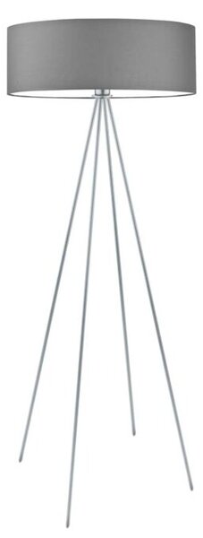 Lampa stojąca podłogowa trójnóg z abażurem walec SOLARIS