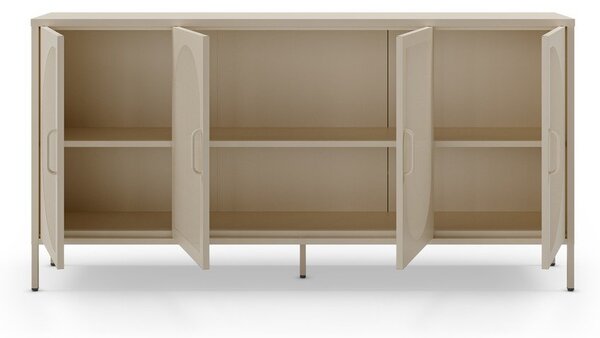 Kremowa komoda 160x90 cm Tayra – Marckeric