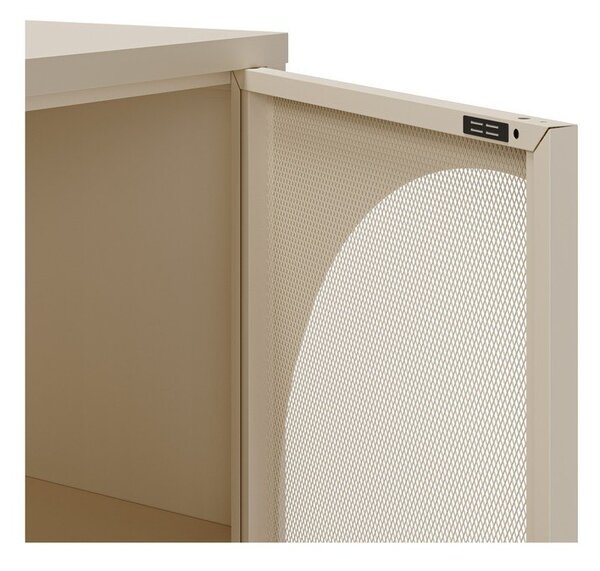 Kremowa komoda 160x90 cm Tayra – Marckeric