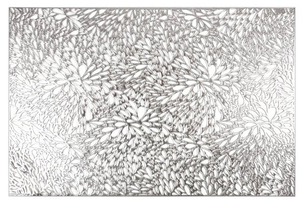 Podkładka na stół EUROFIRANY Melanie 45 x 30 cm Srebrny