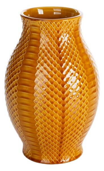 Wazon EUROFIRANY Bari 16 x 25 cm Miodowy