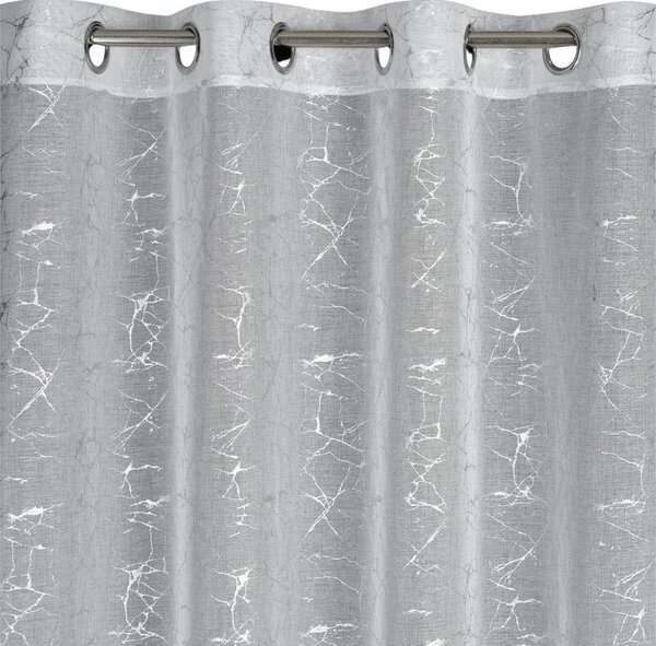 Firana gotowa EUROFIRANY Reva 140 x 250 cm BiaÅy