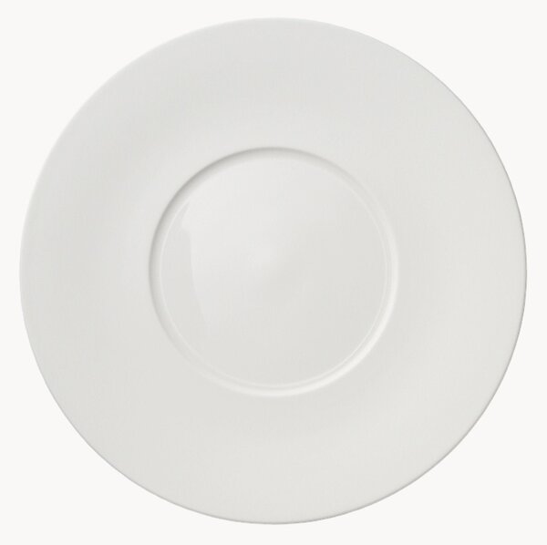 Komplet podstawek z porcelany kostnej Cross White, 6 elem