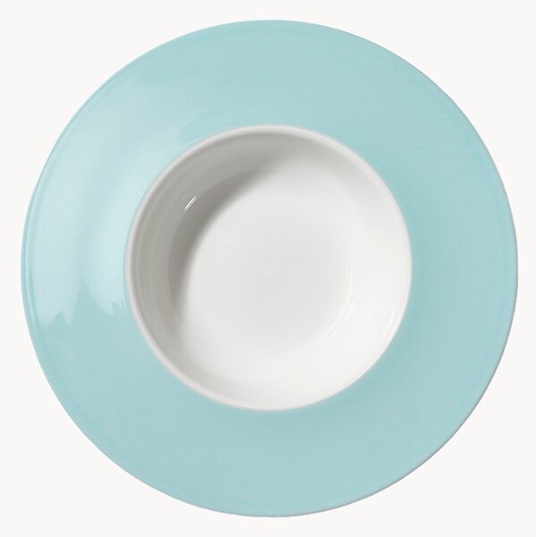 Komplet talerzy głębokich z porcelany kostnej Pastel, 6 elem