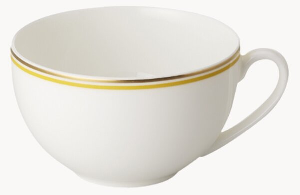 Komplet filiżanek do espresso z porcelany kostnej Capri, 6 elem