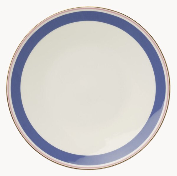 Komplet talerzy z porcelany kostnej Capri, 6 elem