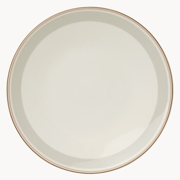 Komplet talerzy z porcelany kostnej Capri, 6 elem