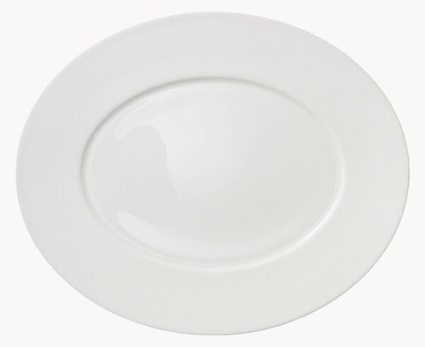 Komplet półmisek z porcelany kostnej Cross White, 6 elem