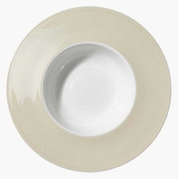 Komplet talerzy głębokich z porcelany kostnej Pastel, 6 elem