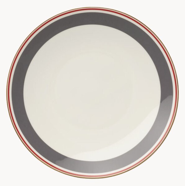 Komplet talerzy deserowych z porcelany kostnej Capri, 6 elem