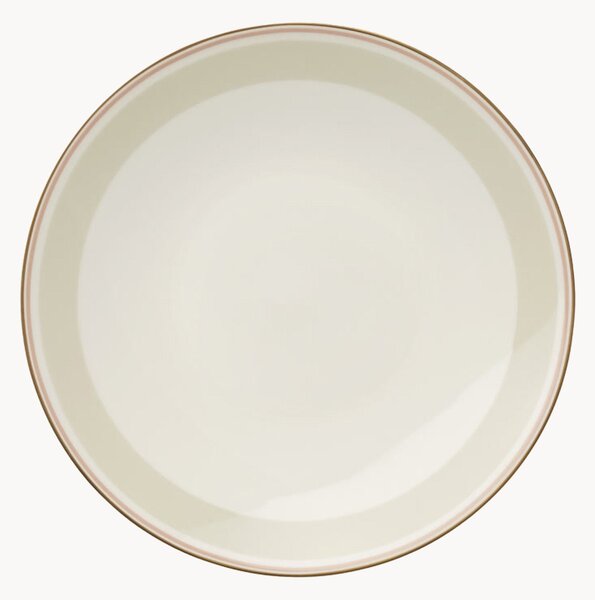 Komplet talerzy deserowych z porcelany kostnej Capri, 6 elem