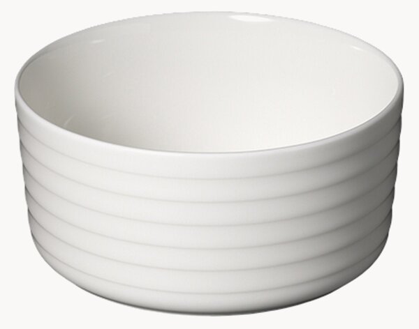 Komplet miseczek z porcelany kostnej Fine Dining Relief, 6 elem