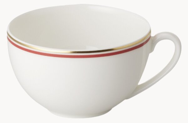 Komplet filiżanek do espresso z porcelany kostnej Capri, 6 elem
