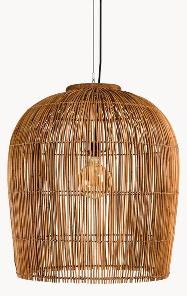 Lampa wisząca z rattanu Sixtine