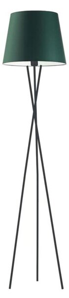 Lampa stojąca podłogowa trójnóg z abażurem walec MORIS