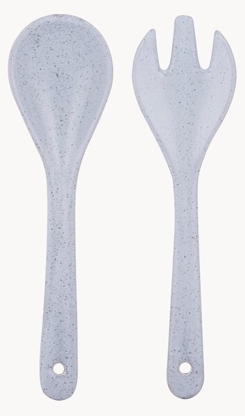 Komplet sztućców do sałatek z porcelany Artisan, 2 elem