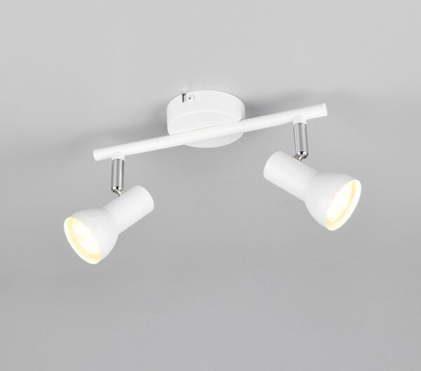 Biała lampa punktowa ø 8 cm Cantar – Reality