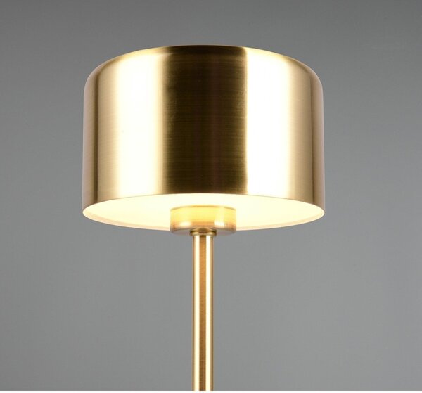 Lampa stołowa LED w kolorze złota ze ściemniaczem (wys. 30 cm) Jeff – Reality