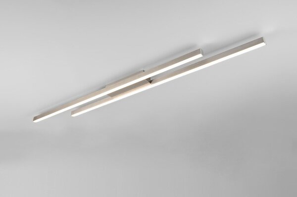 Lampa sufitowa LED w kolorze srebra 8x110 cm Odio – Reality