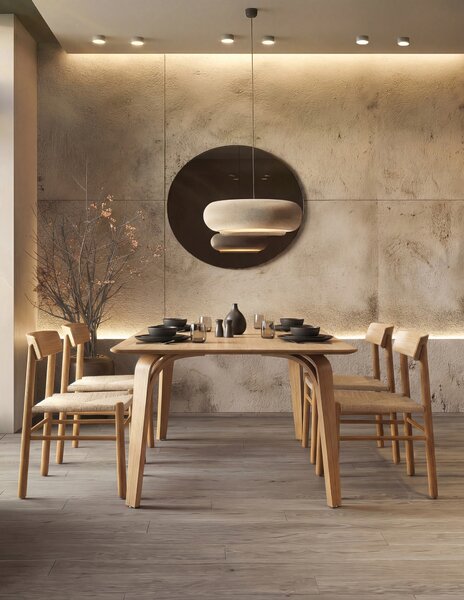 BOLZANO 1800 Dąb Naturalny - STÓŁ DREWNIANY DO KUCHNI JADALNI SALONU MODERN CLASSIC