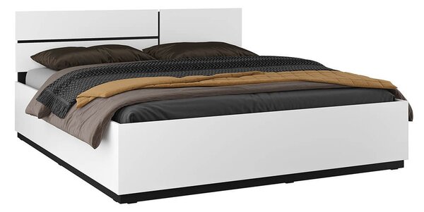 MebleMWM Łóżko 180 CROSS S | Biały