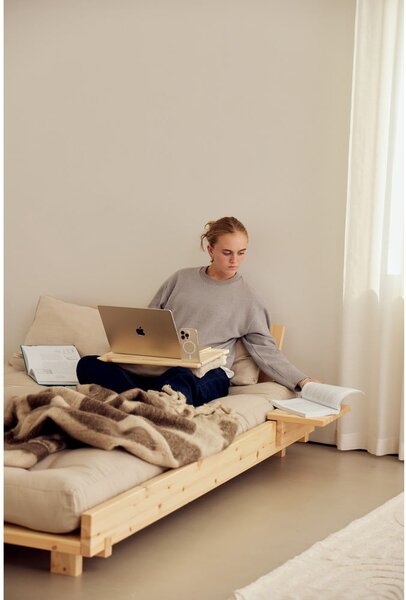 Stolik z litego drewna sosnowego 33x45 cm BFF – Karup Design