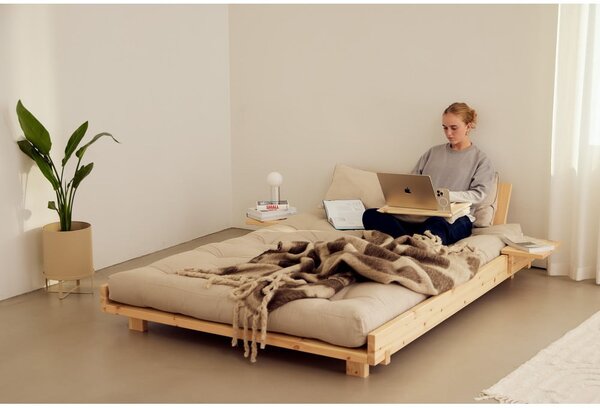 Stolik z litego drewna sosnowego 33x45 cm BFF – Karup Design